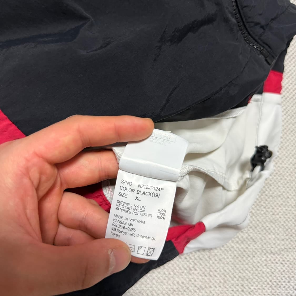 NBA 시카고불스 로고 바람막이 자켓 상품이미지4