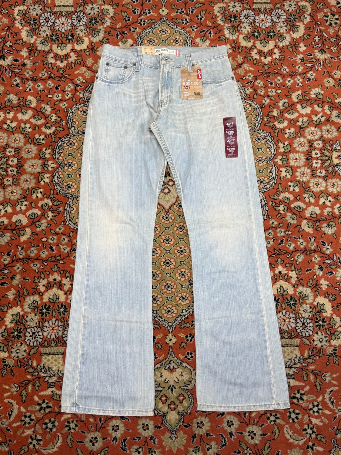 리바이스 527 연청 부츠컷 플레어진 데님팬츠 30x32  상품이미지1