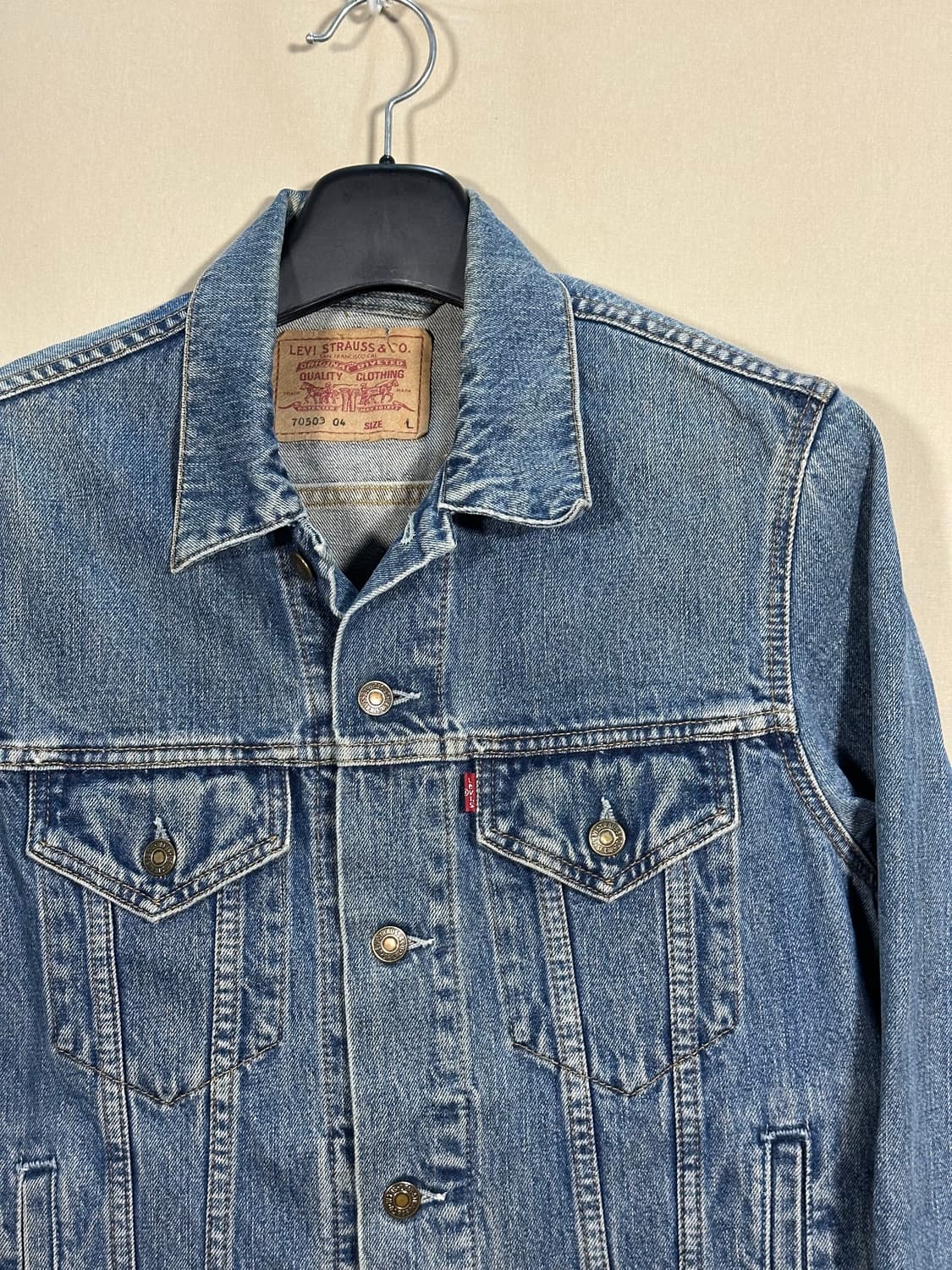 리바이스 70503 90s 트러커 처분  상품이미지3