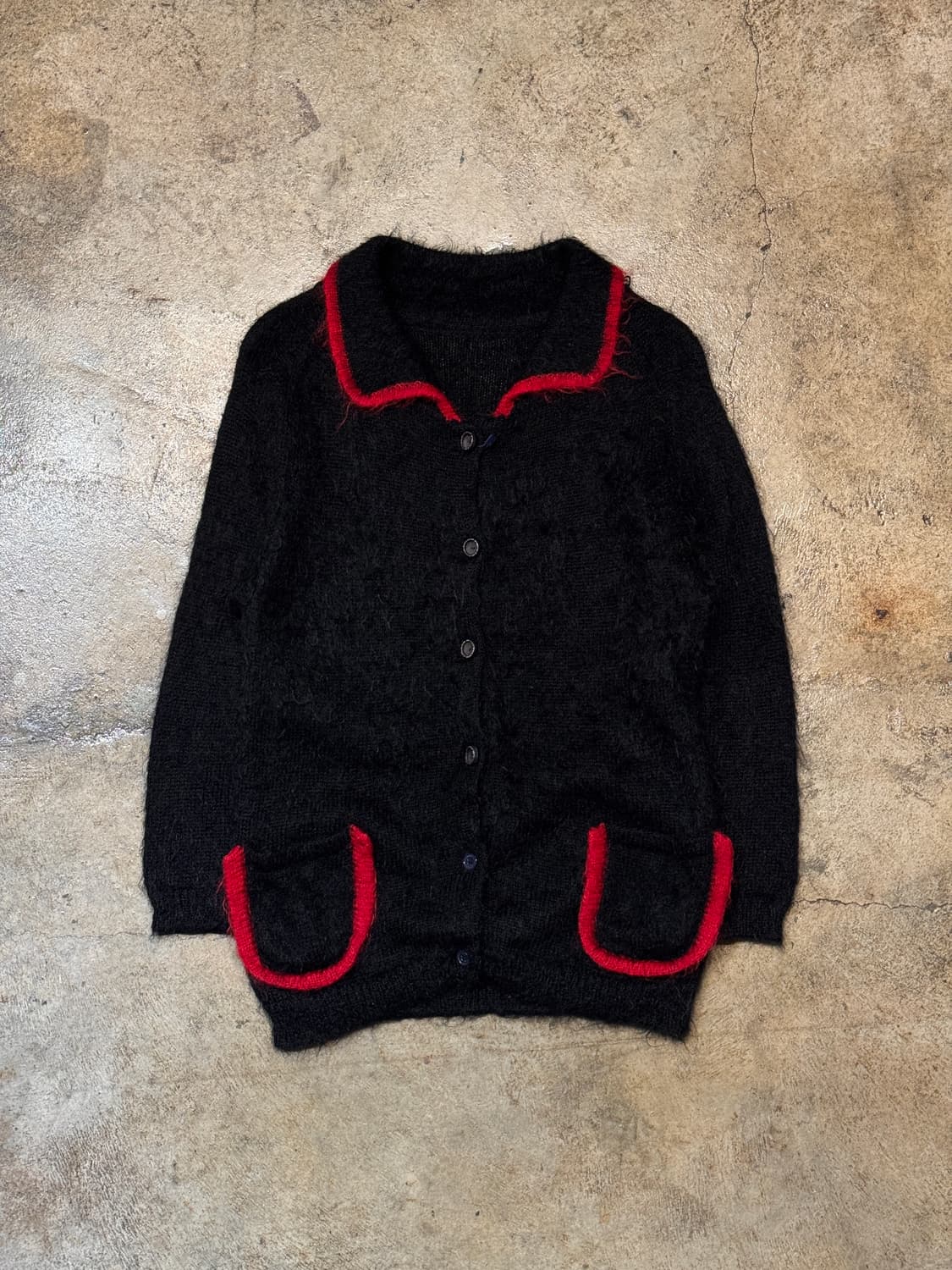 44-55 ) Japanese Vintage Mohair Cardigan 상품이미지1