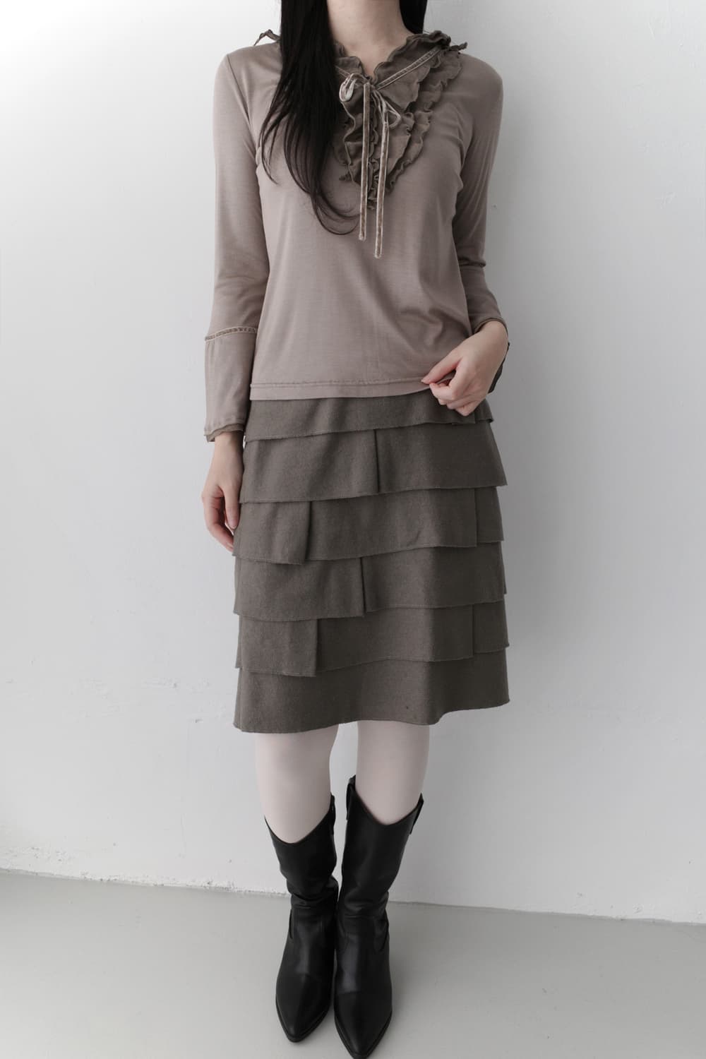 cancan pleats skirt 상품이미지3