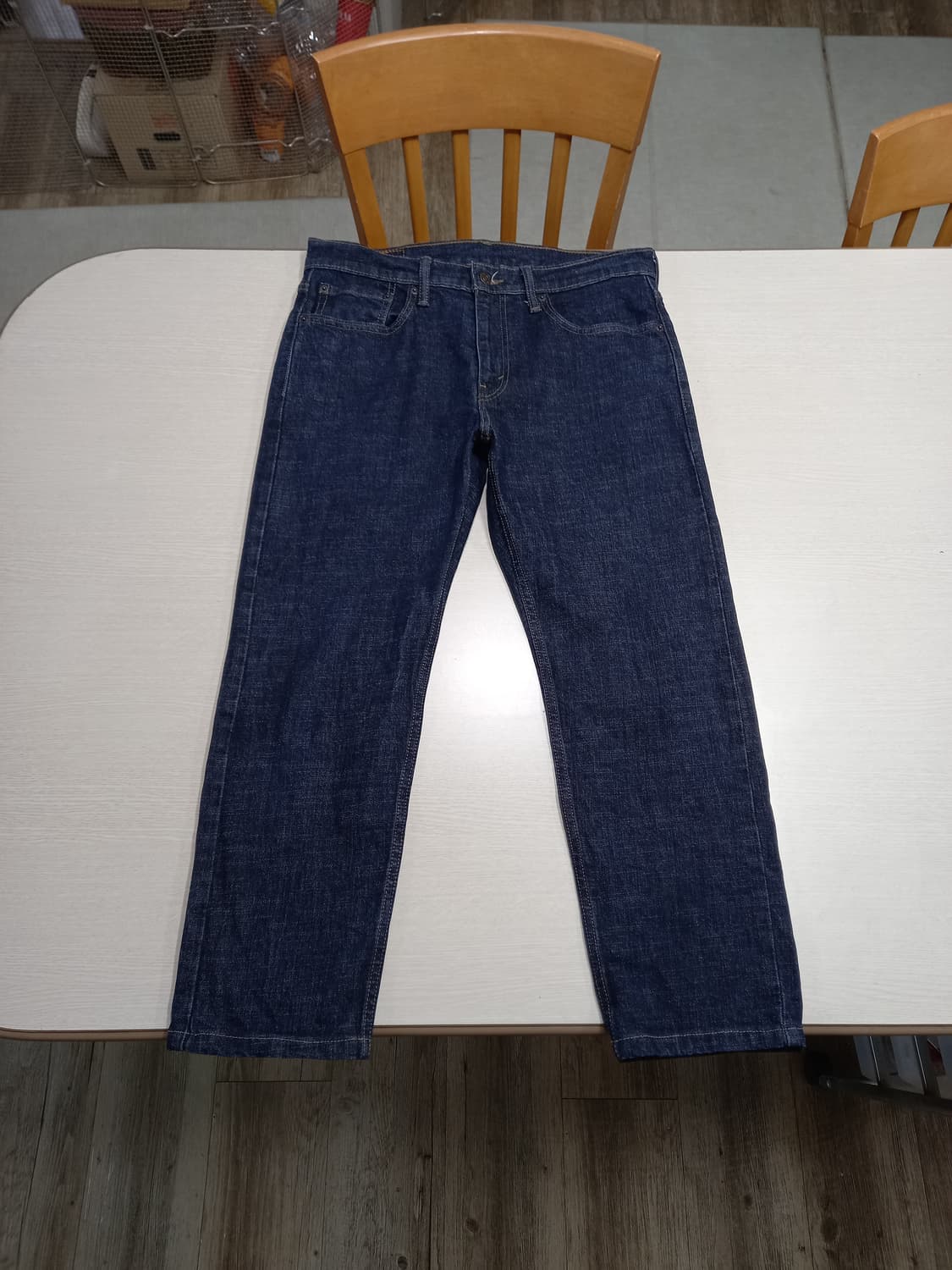 32 리바이스502 생지 스판 슬림일자진 진청 32-322 상품이미지1