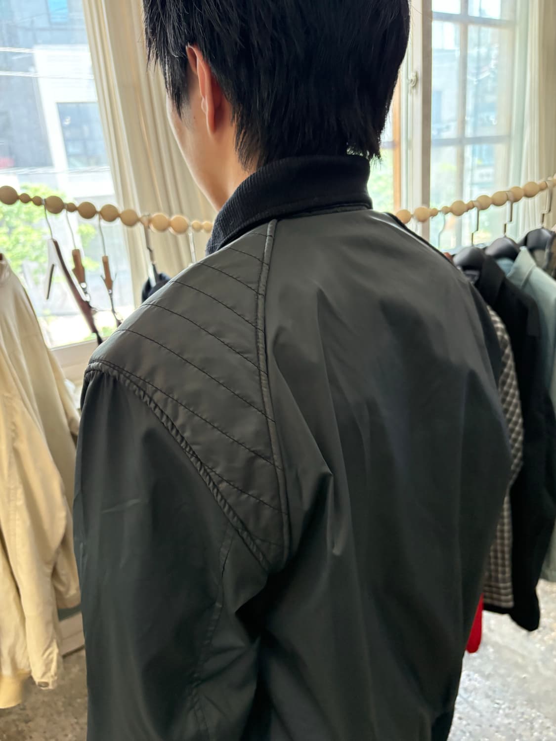 80s Issey Miyake Skyline 봄버자켓 상품이미지4