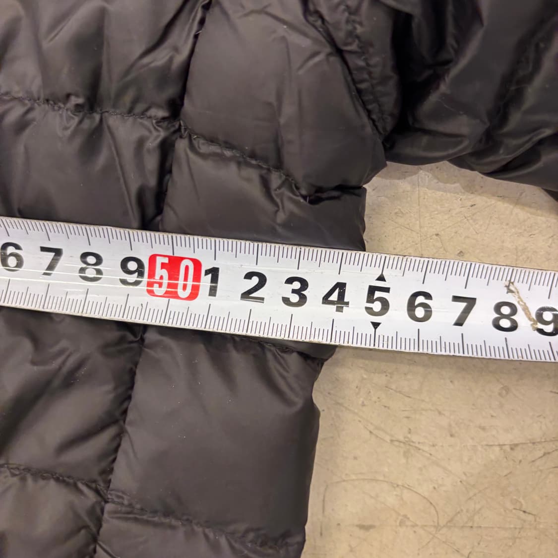 빈티지 블랙 경량패딩 상품이미지5