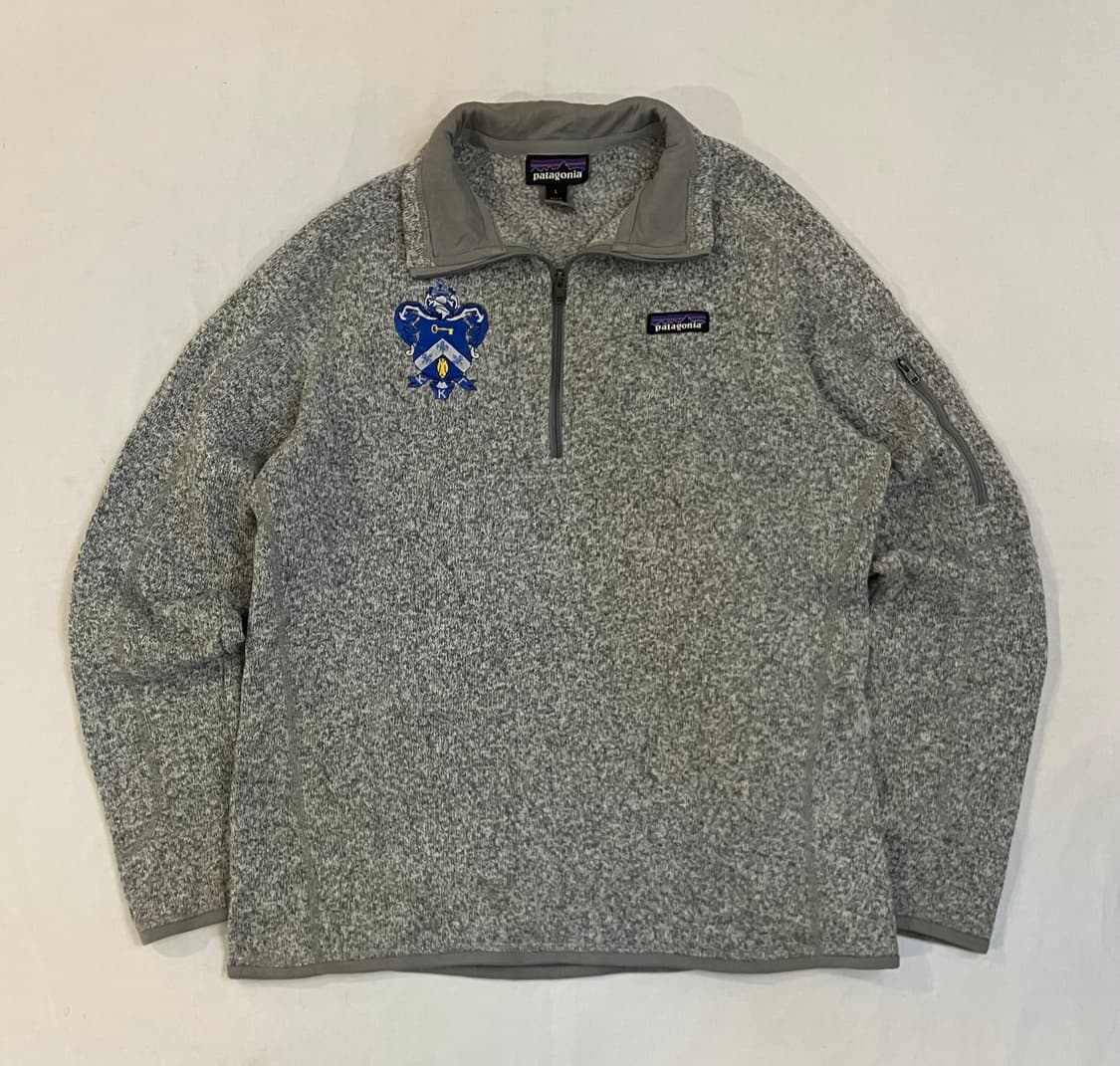 파타고니아 신칠라 하프집업 베터 플리스 그레이 상품이미지1