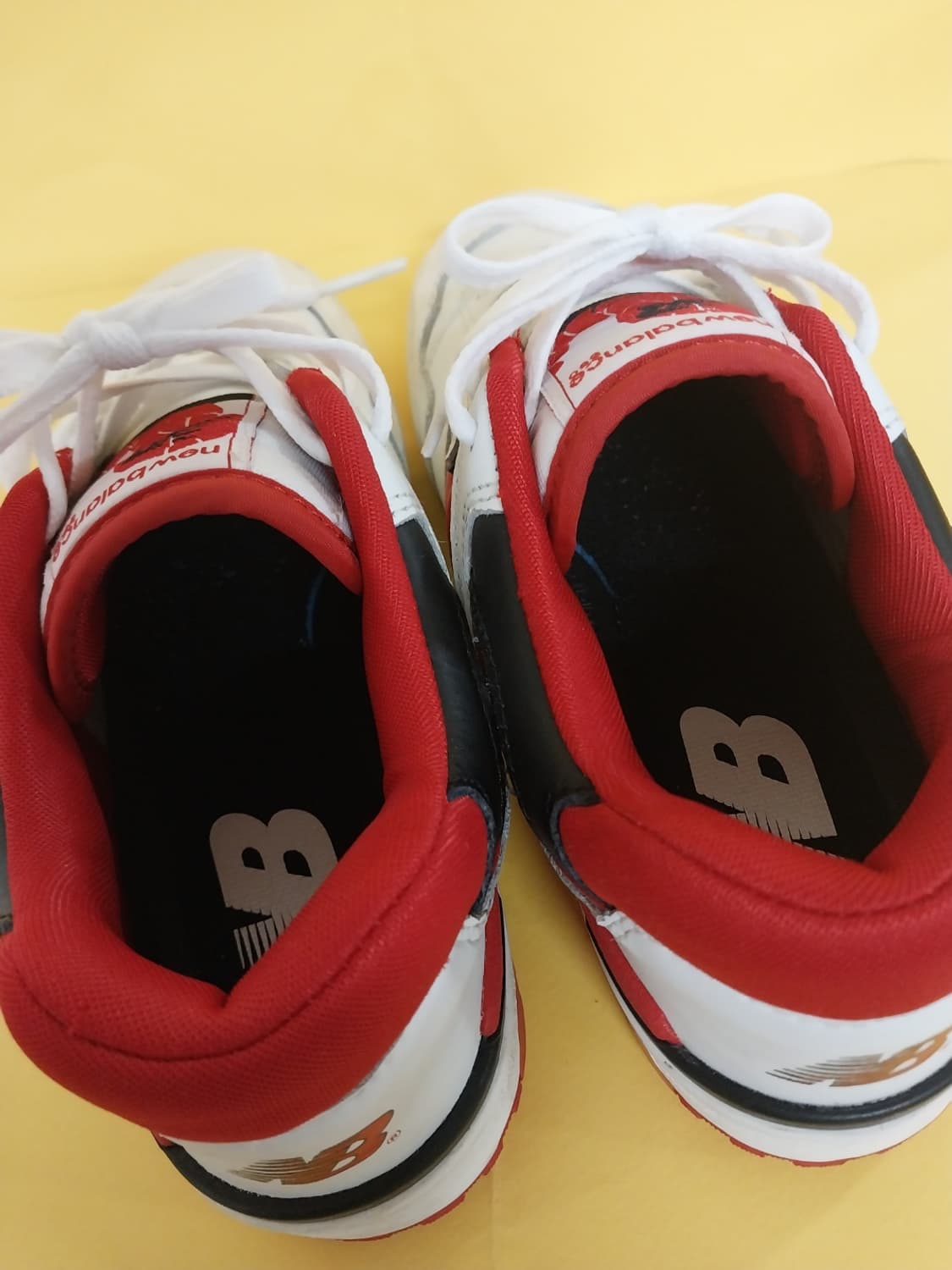 남성 뉴발란스 550 화이트레드 운동화 (245) 상품이미지6