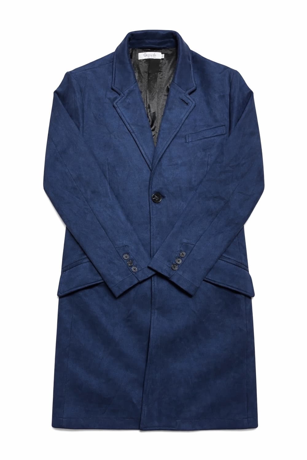 JPN 일본 빈티지 스웨이드 체스터 싱글코트 네이비 L 상품이미지1