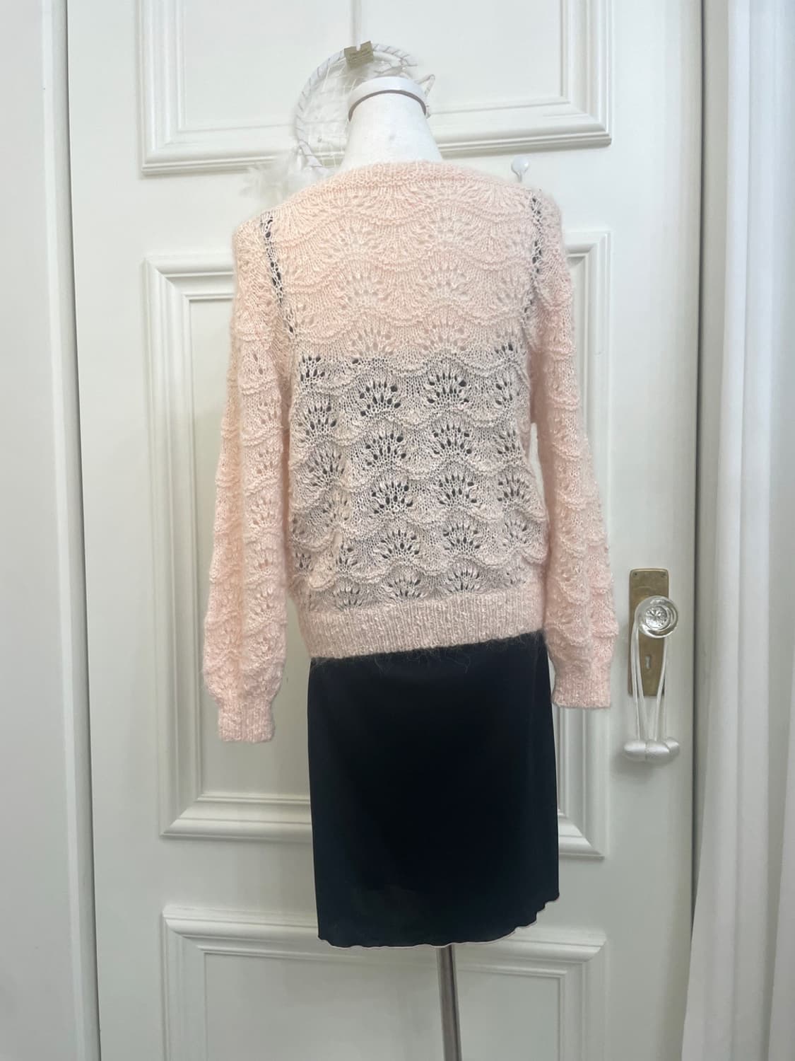 coral crochet twinkle lovely cardigan 상품이미지4