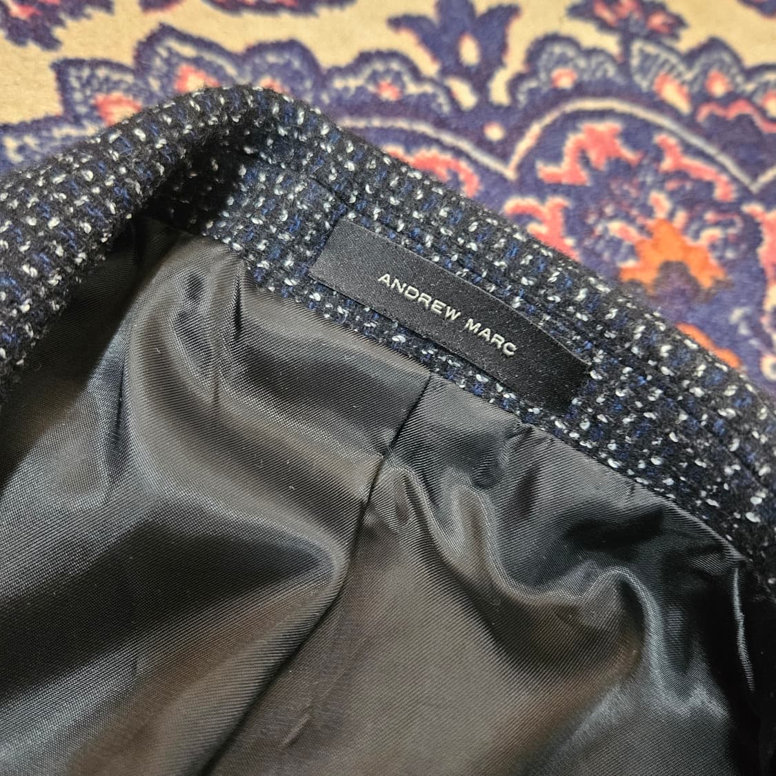 앤드류마크 네프 트위드 바스켓 블레이져 자켓 상품이미지8