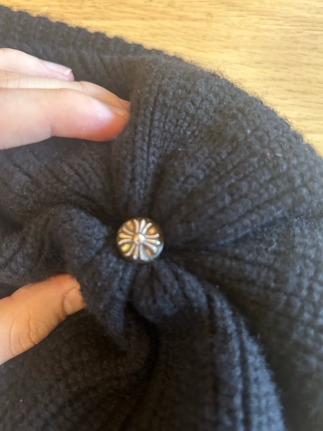 크롬하츠 트리플 스타 패치 비니오늘  상품이미지2