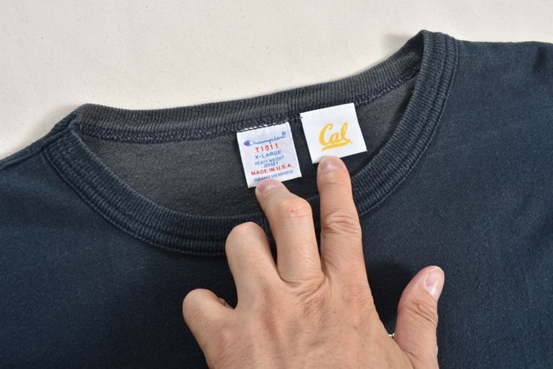 90S USA 챔피온 CAL 반팔티 XL M0282 상품이미지8