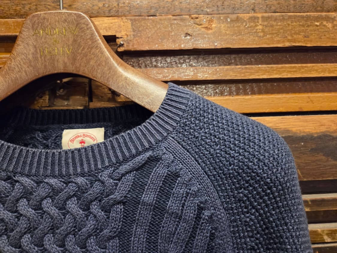 브룩스 브라더스 케이블니트 상품이미지2