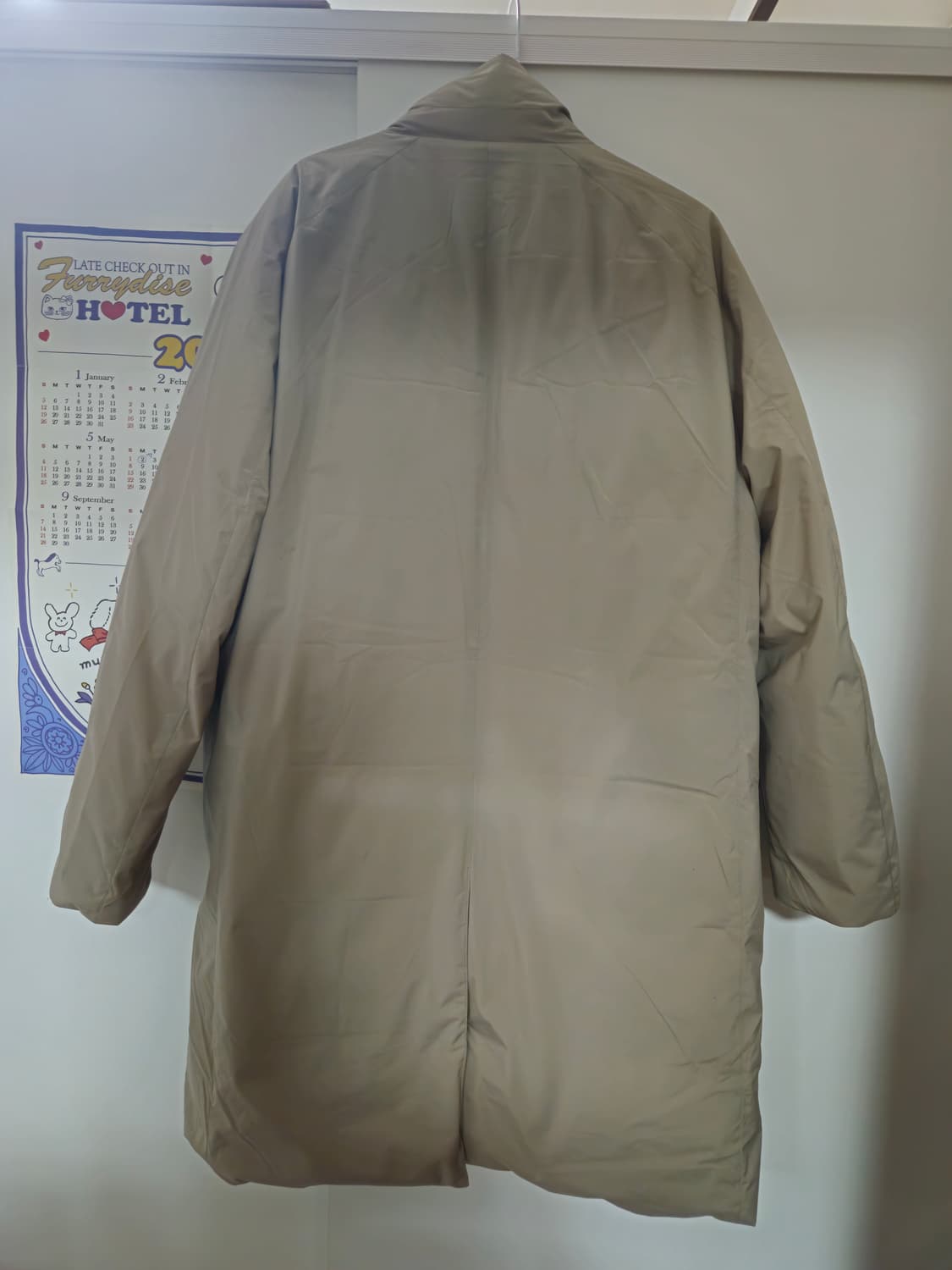 지오지아(ZIOZIA) 구스다운 패딩 하이넥코트 105사이즈 상품이미지2