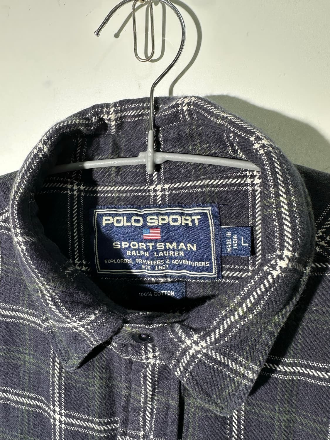 폴로스포츠 체크 셔츠 상품이미지2