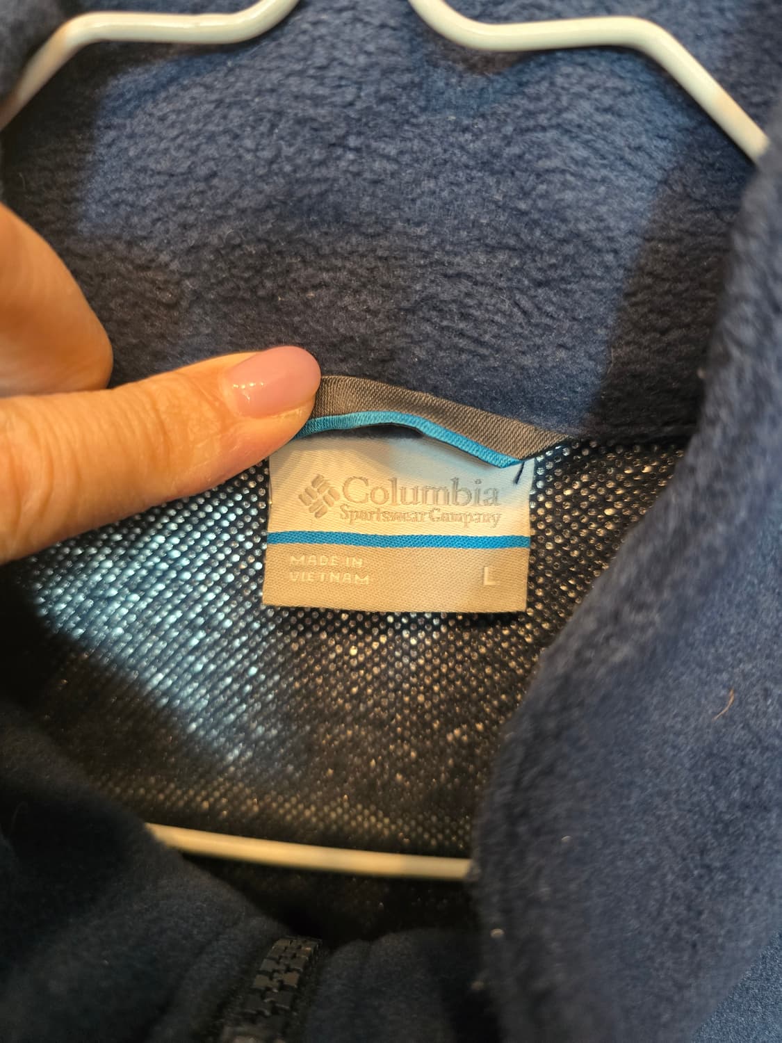 컬럼비아 플리스 집업 상품이미지3