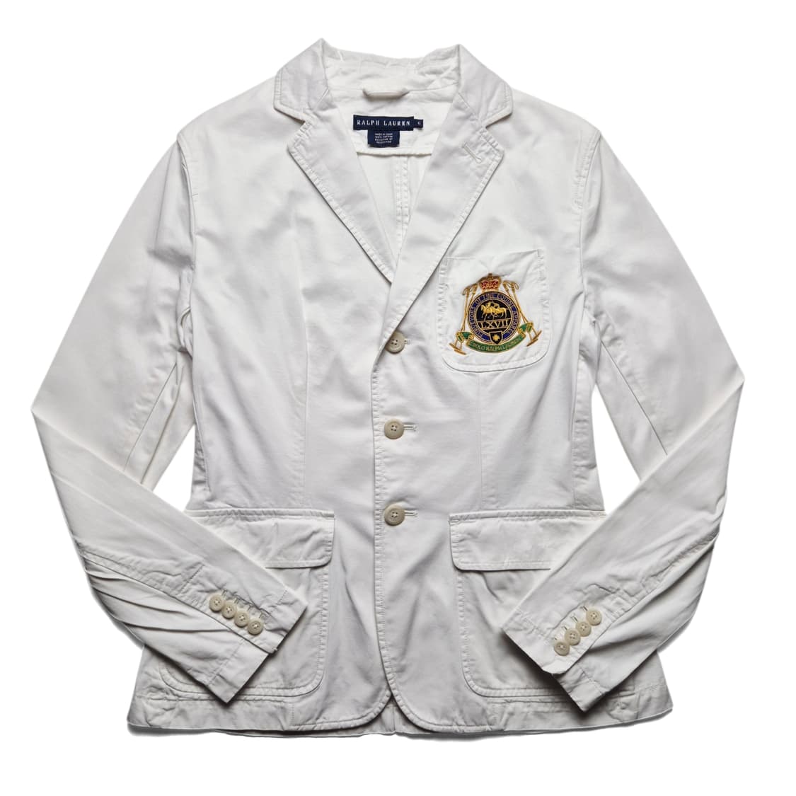 [6] 폴로 랄프로렌 크레스트 로고 코튼자켓 상품이미지2