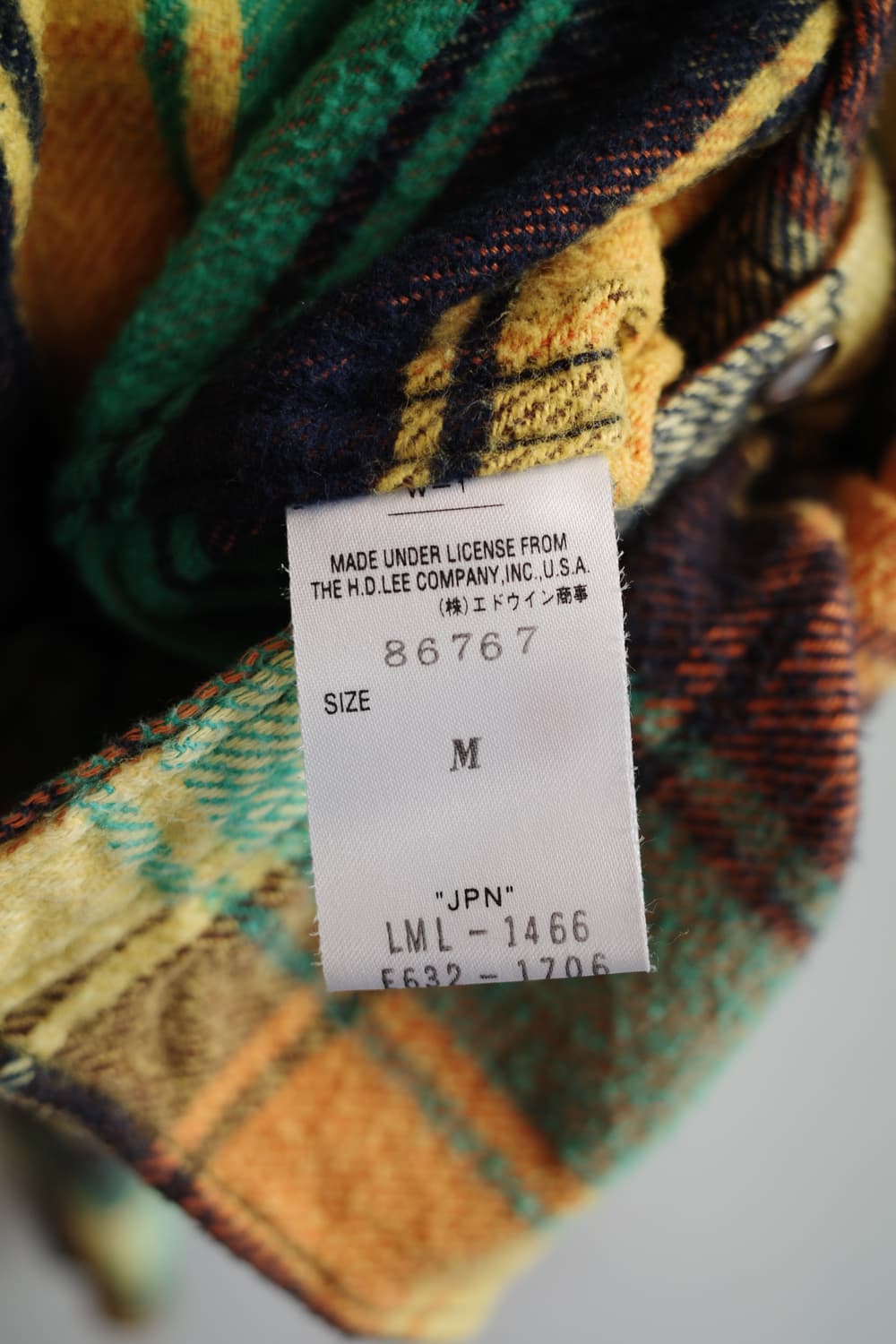 Lee 플란넬 코튼 웨스턴 셔츠  상품이미지6