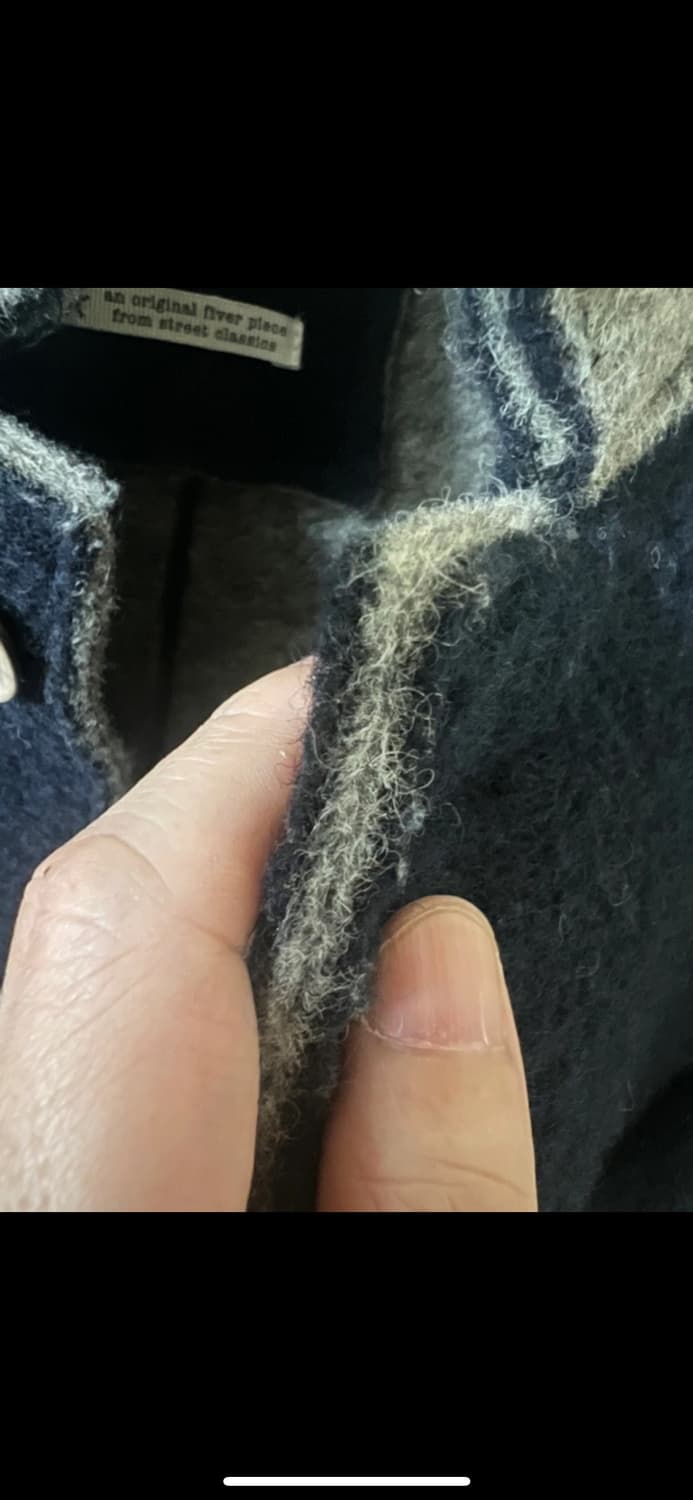 이태리 Fiver 배색 울코트 상품이미지7