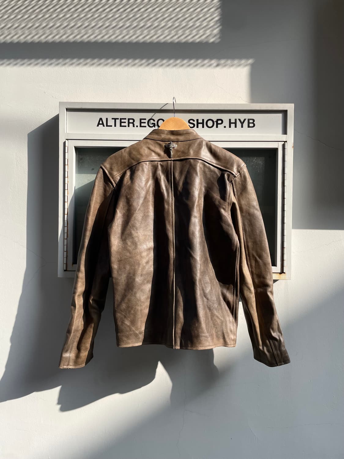 Vintage Real Leather Iron Angel jacket 상품이미지1