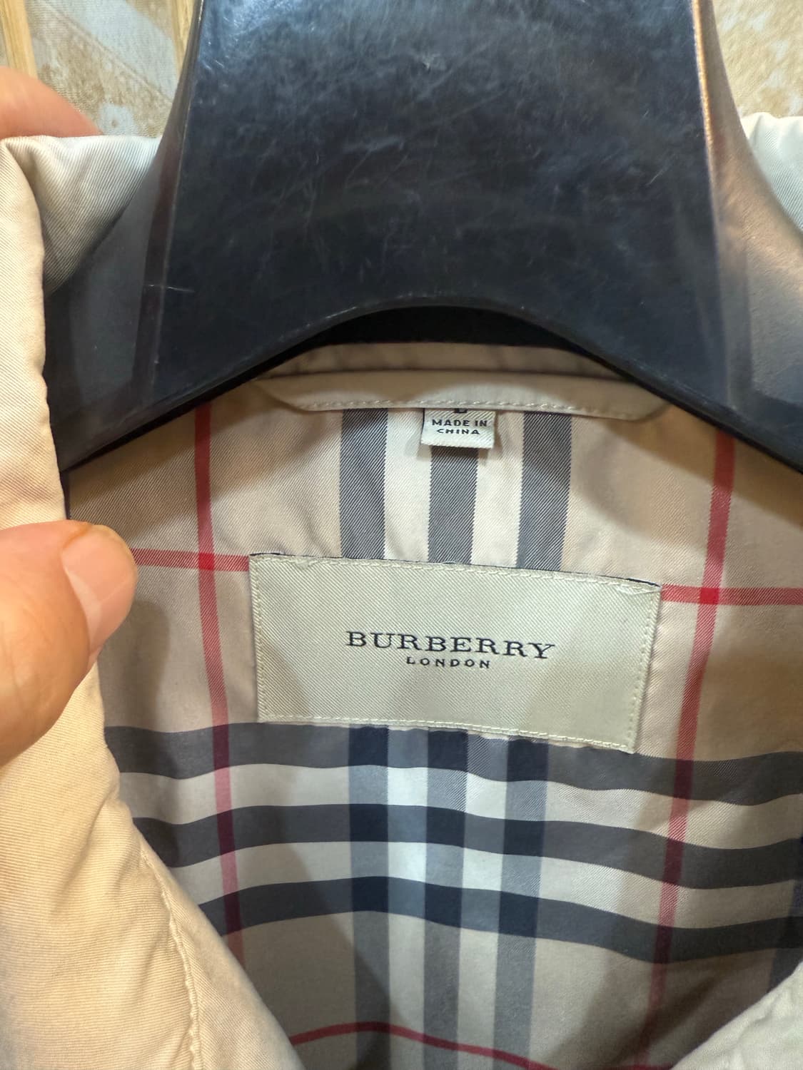 100 정품 버버리 블루종 팝니다 상품이미지2