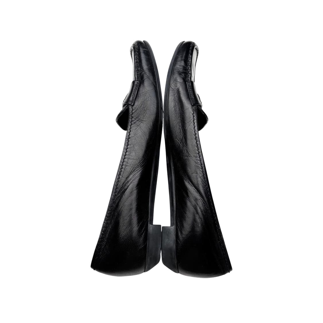 프라다 37.5 삼각 로고 플랫 로퍼 . 초콜릿 상품이미지4