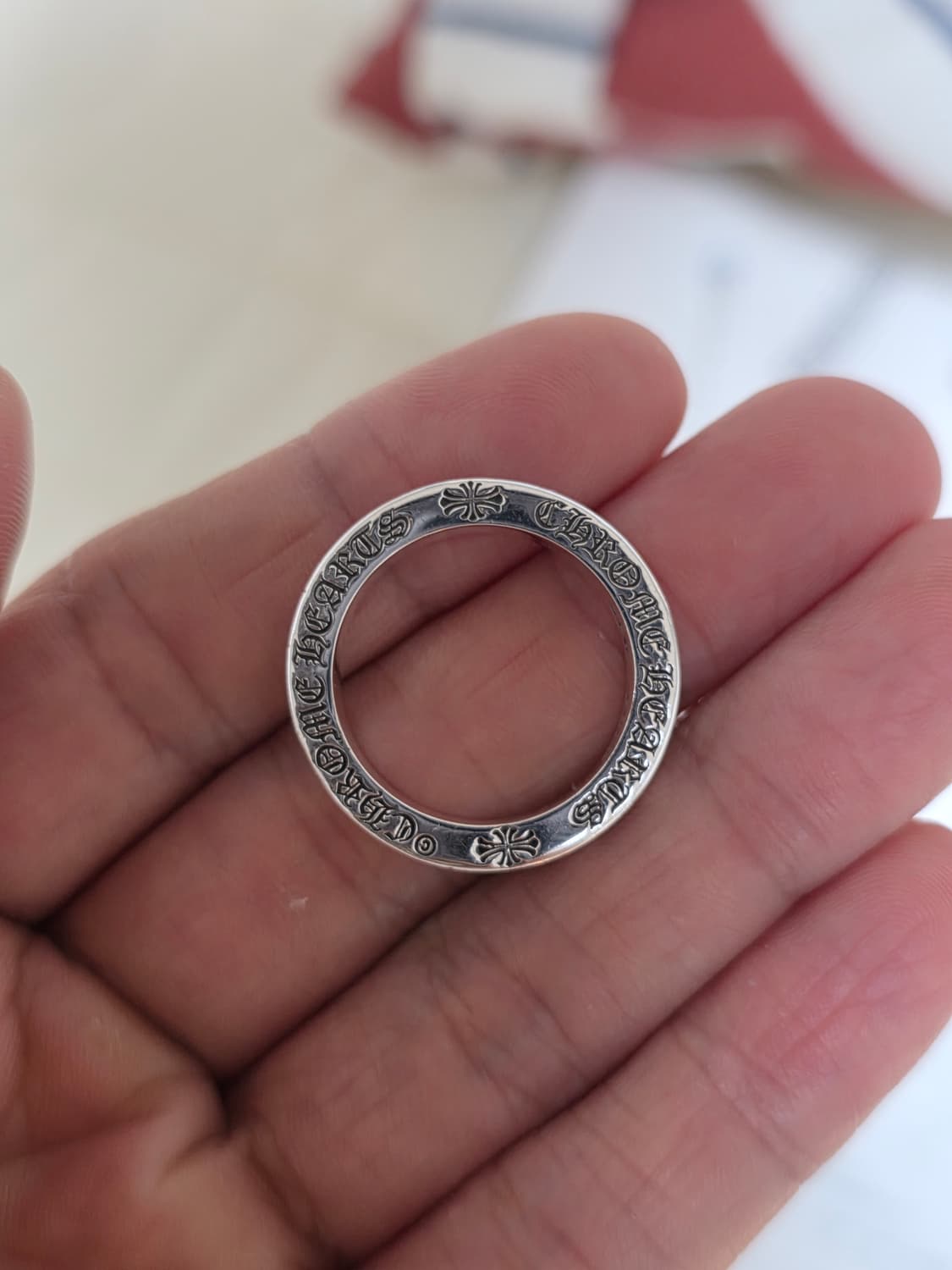 [us9] 크롬하츠 포에버링 6mm 청담점 구매 상품이미지2