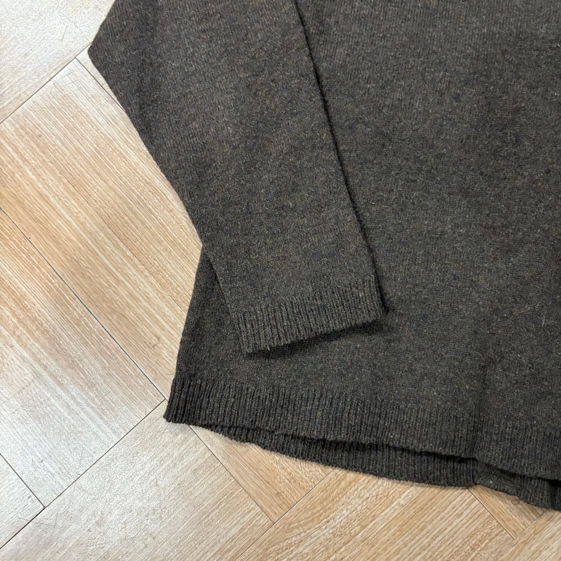 에디바우어 엘보패치 울 카디건 상품이미지8