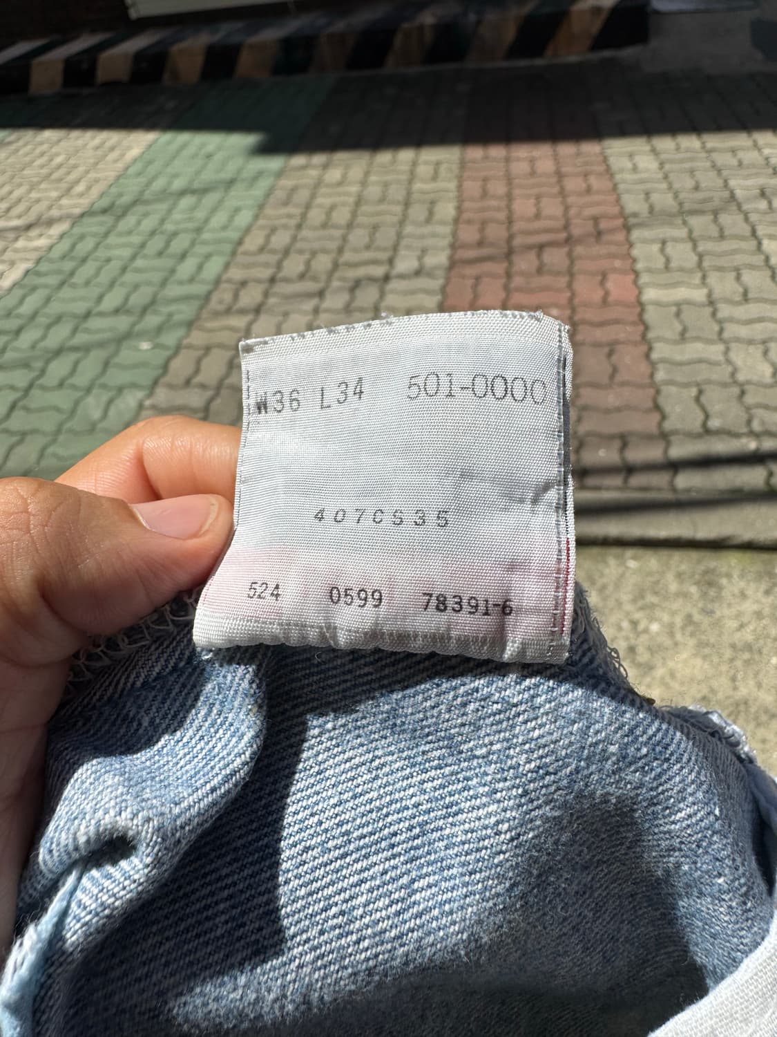 1991 Levi’s 501 Jeans *no label red tab* 상품이미지10