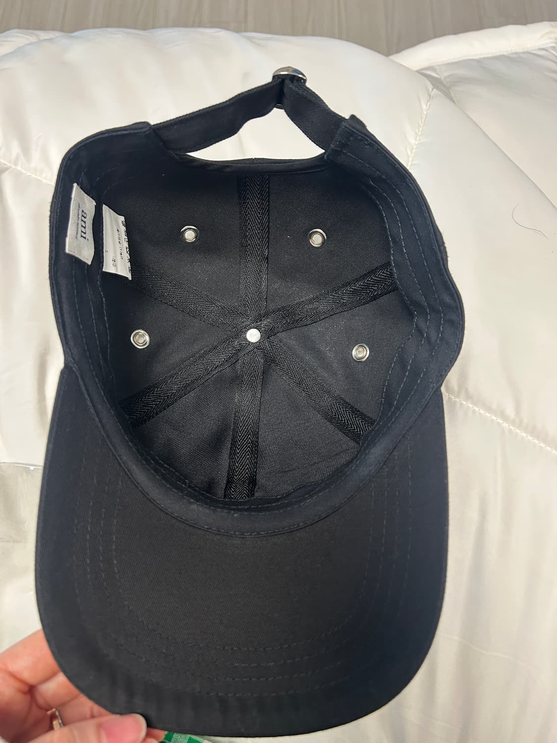 아미 볼캡 블랙 상품이미지4