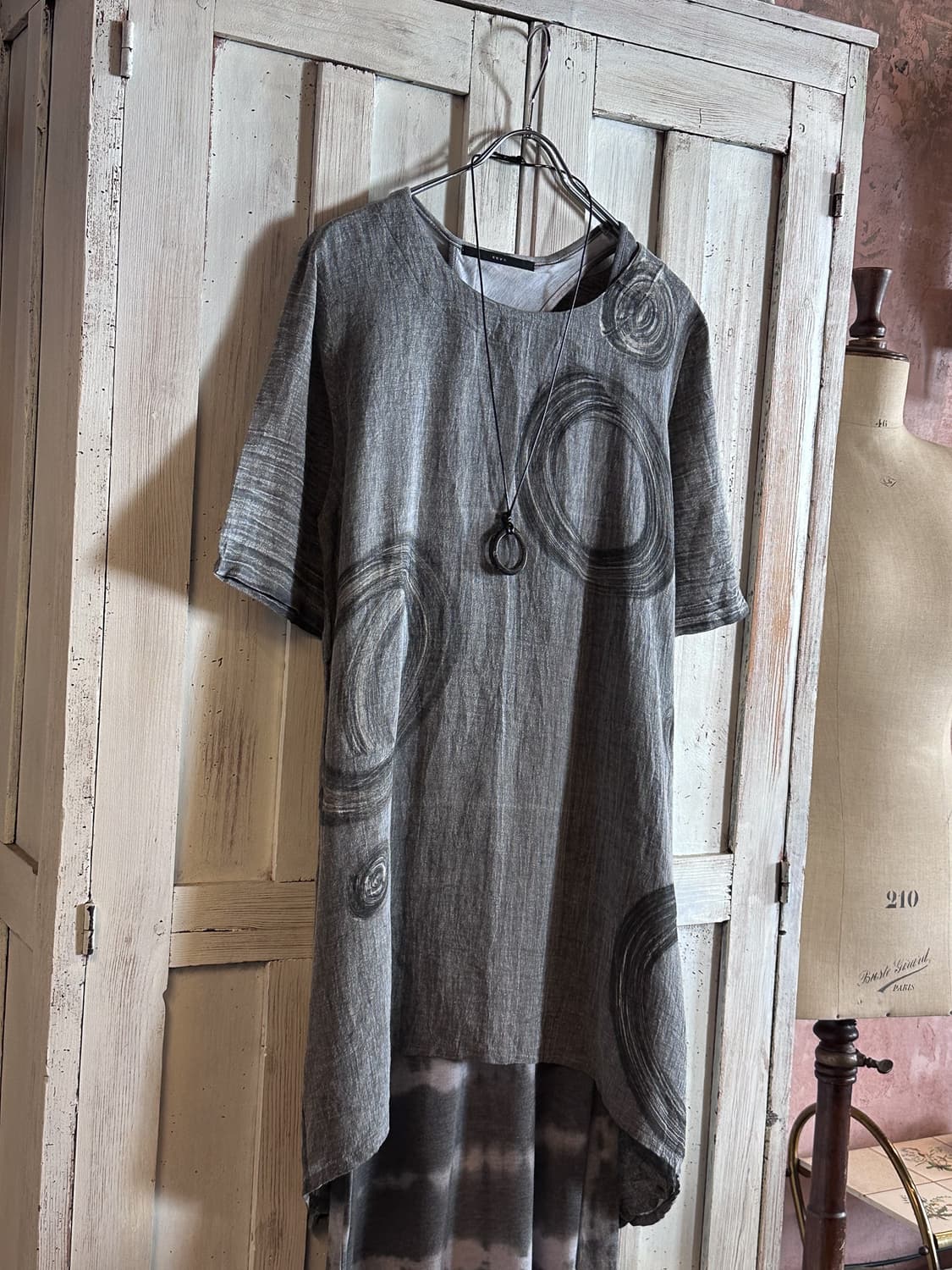 Drawing Pattern Long T-shirt 0095 상품이미지4