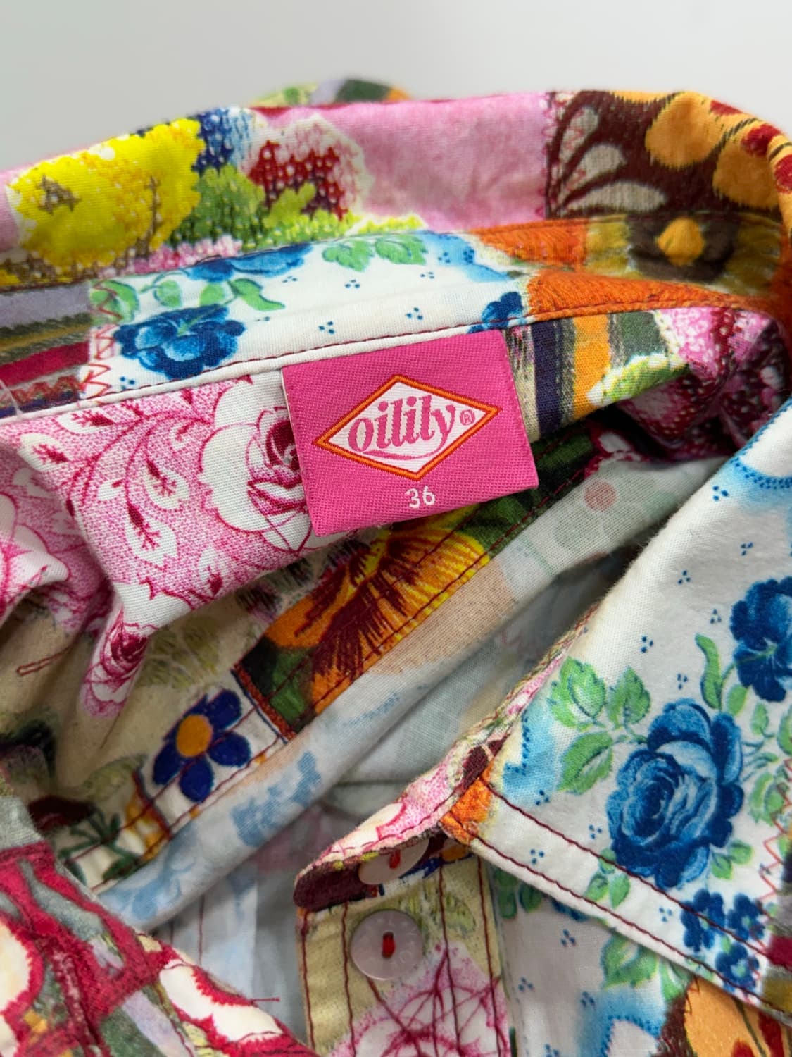 오일릴리 에스닉 면 남방 상품이미지8