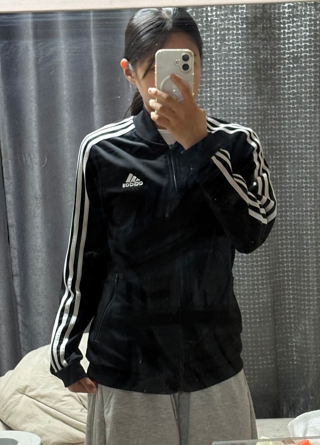 아디다스 삼선 블랙 져지 상품이미지1