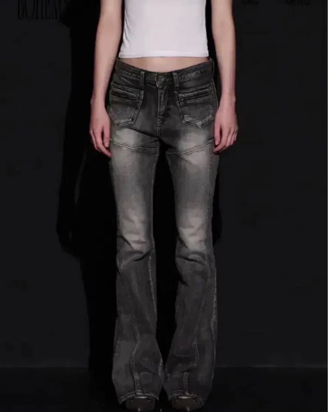 보헤미안서울 부츠컷 포켓 팬츠S 상품이미지1