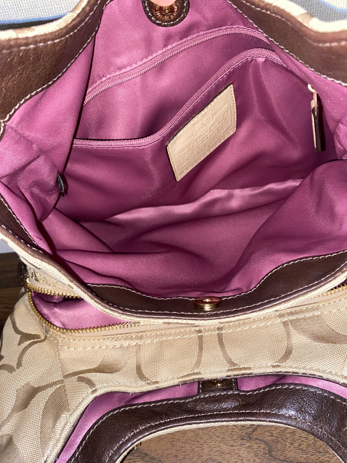 vintage Coach shoulder bag 상품이미지5