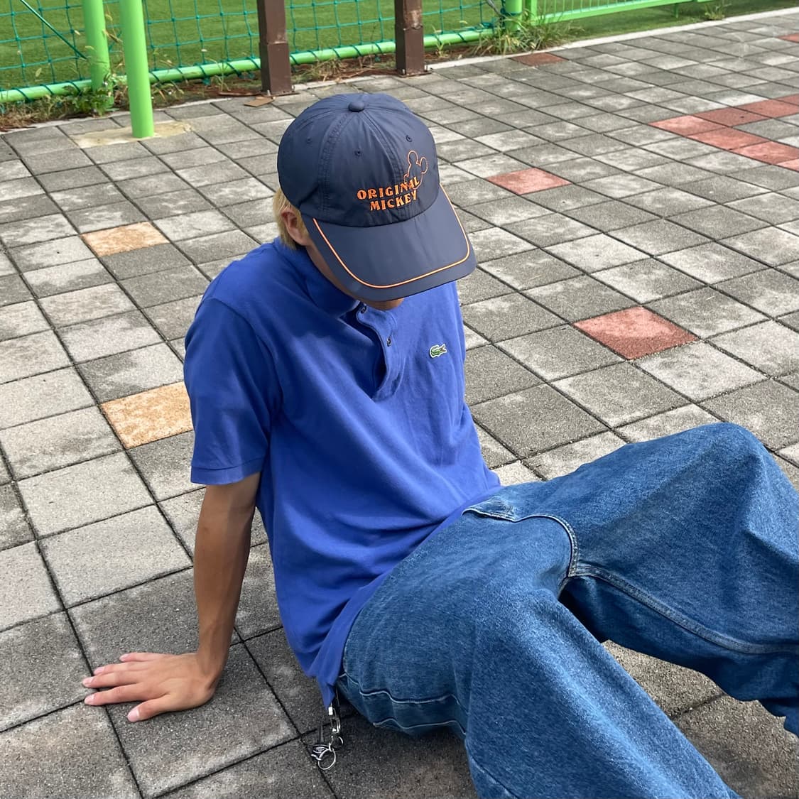 빈티지 미키마우스 나일론 캡 상품이미지1