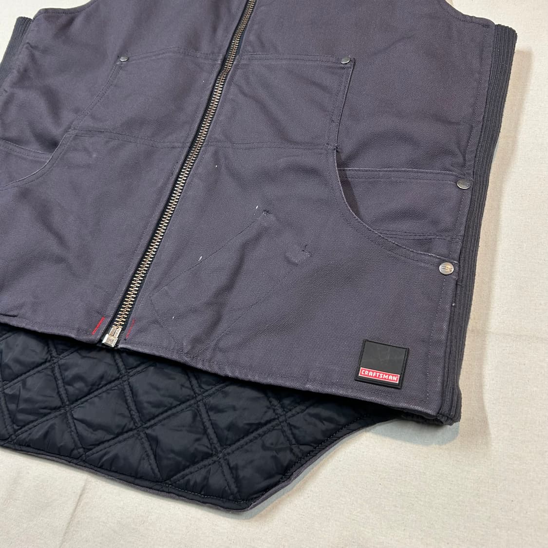 L) Craftsman 크래프트맨 USA 워크웨어 워크 베스트 조끼 상품이미지3