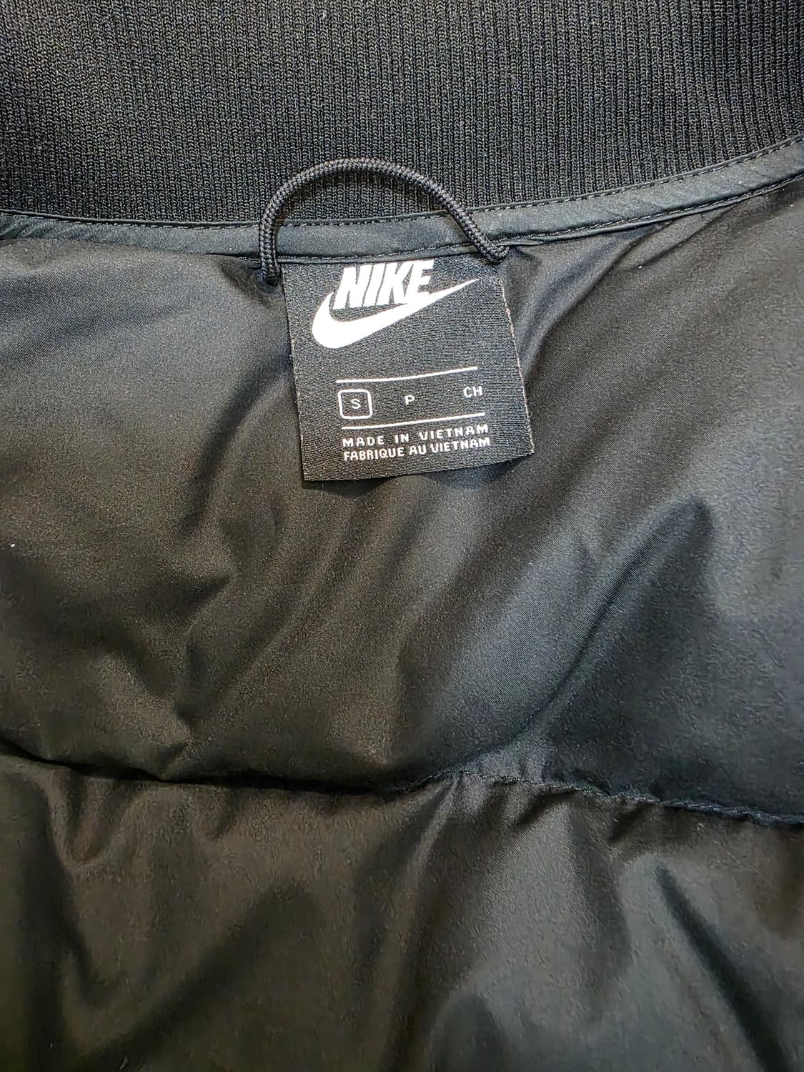 1회착용.S)나이키 다운 숏패딩 점퍼.오리털 점퍼.경량패딩 상품이미지7