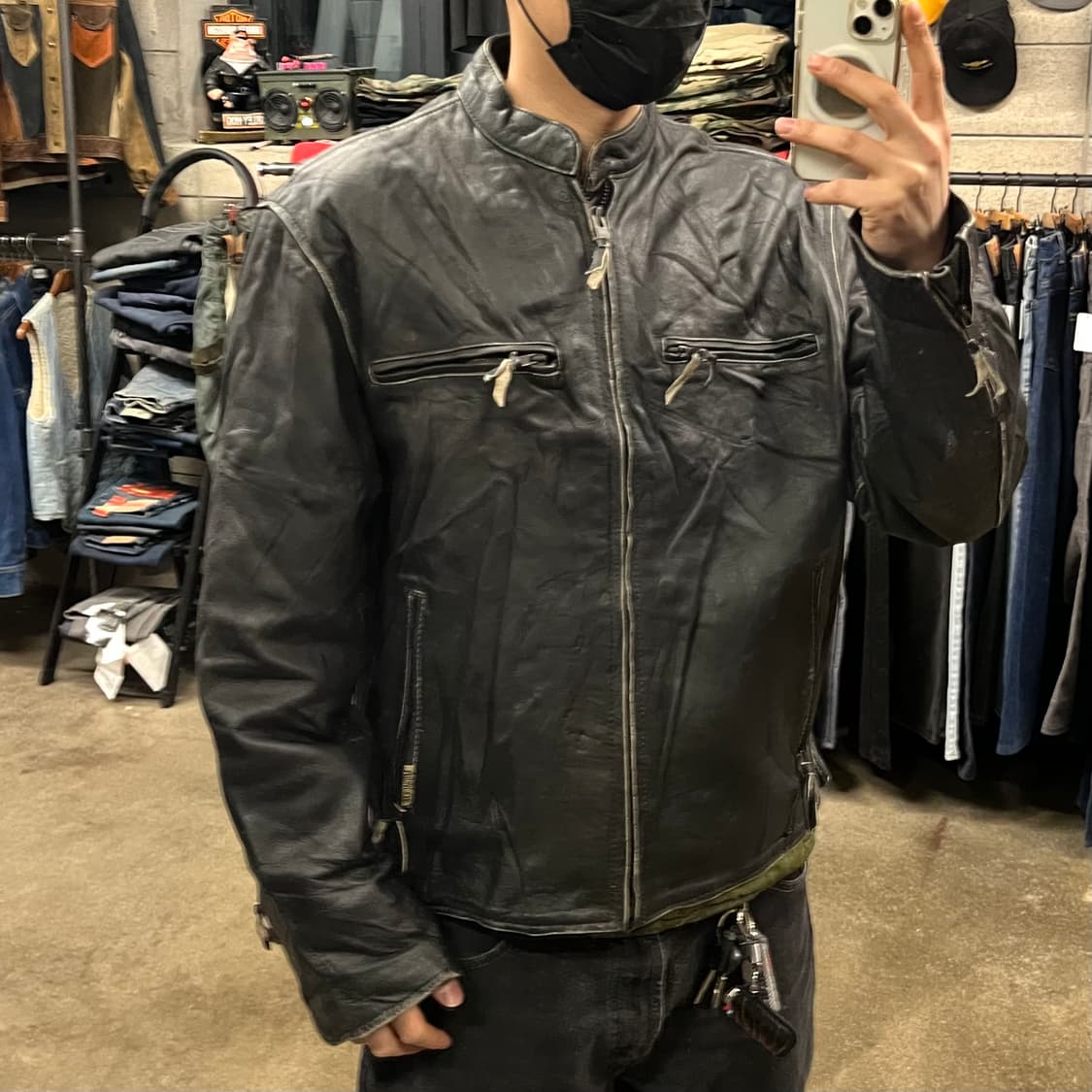 Milwaukee Leather 싱글 라이더 자켓 (110) 상품이미지10