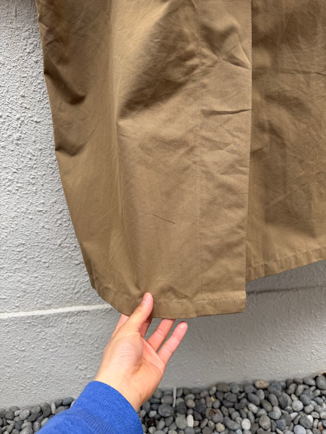 1990s GIORGIO ARMANI TRENCH MAXI 조르지오코트 상품이미지10