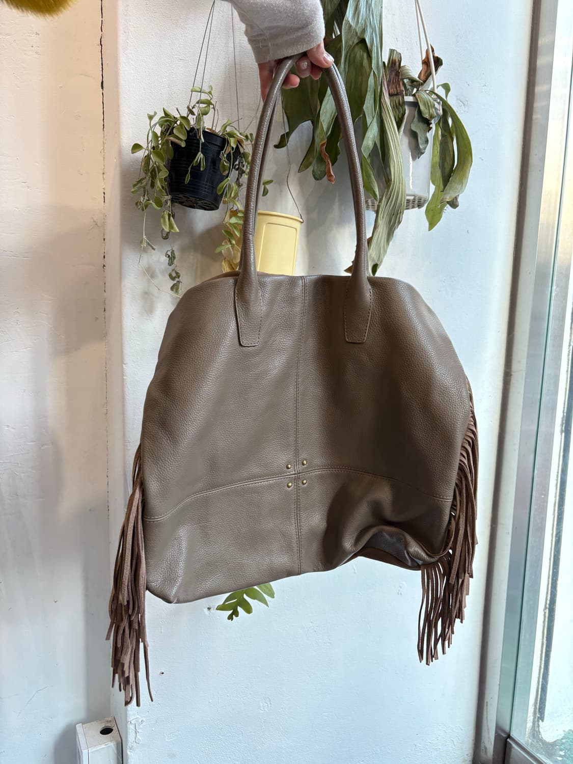 빈티지 리얼레더 태슬백 상품이미지2