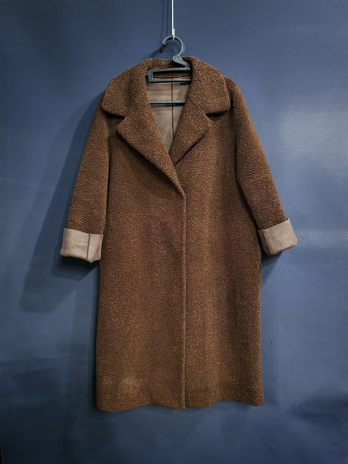 리버시블 롱 무스탕 상품이미지1