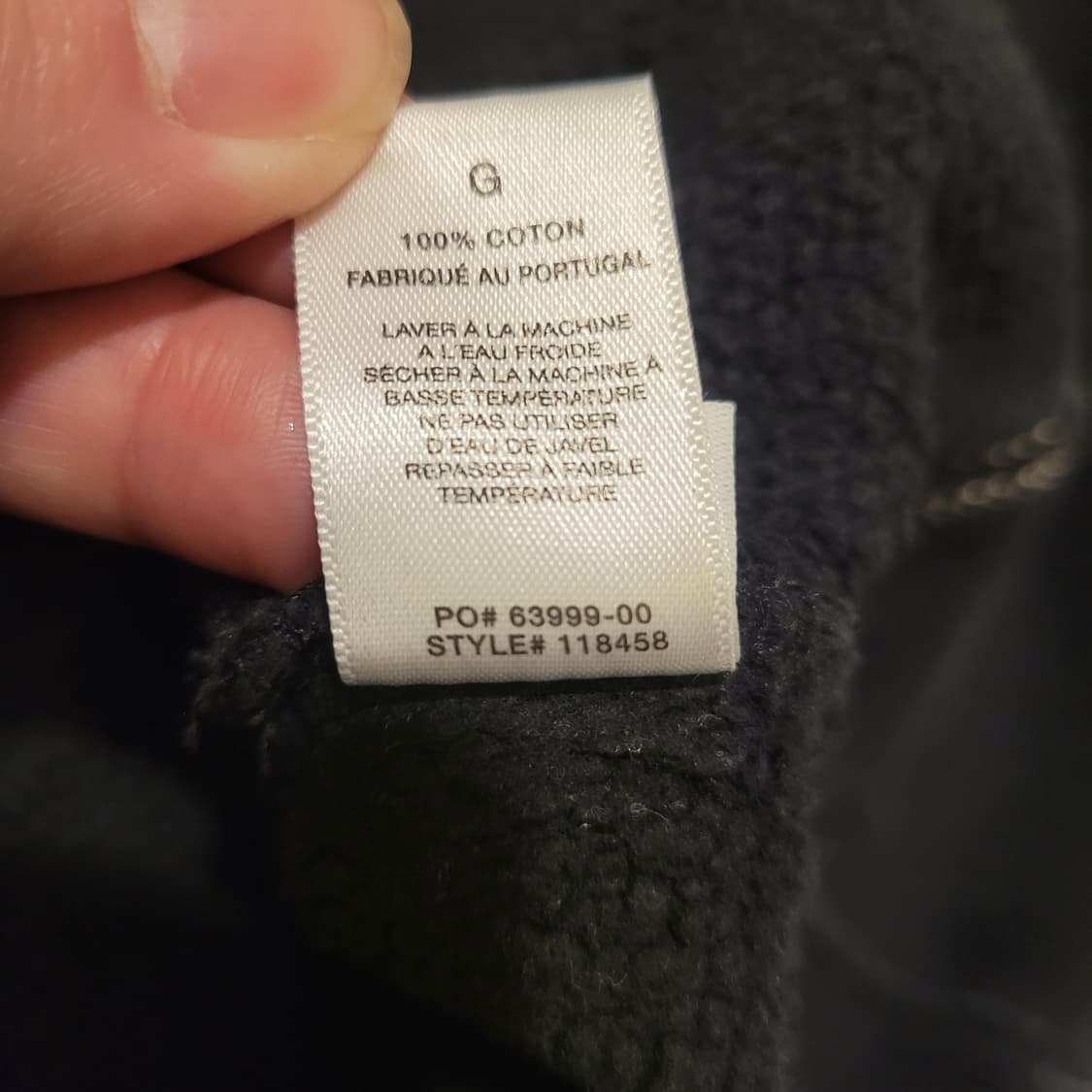 스투시 콘트라스트 스티치 맨투맨 L 상품이미지7