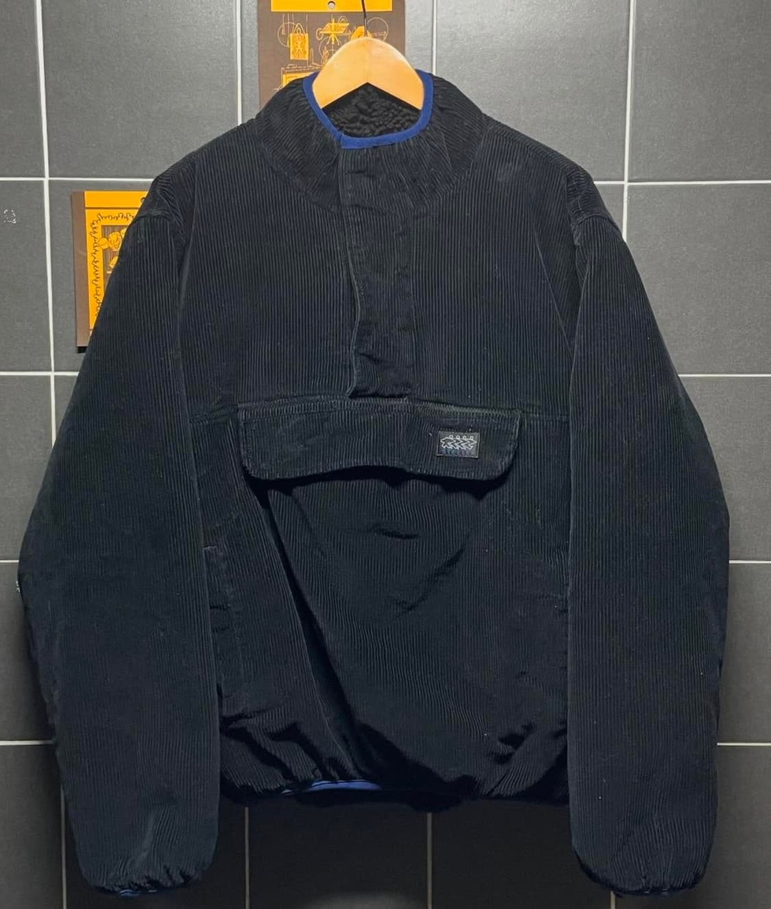 STUSSY 스투시 서퍼 코듀로이 풀오버 상품이미지1