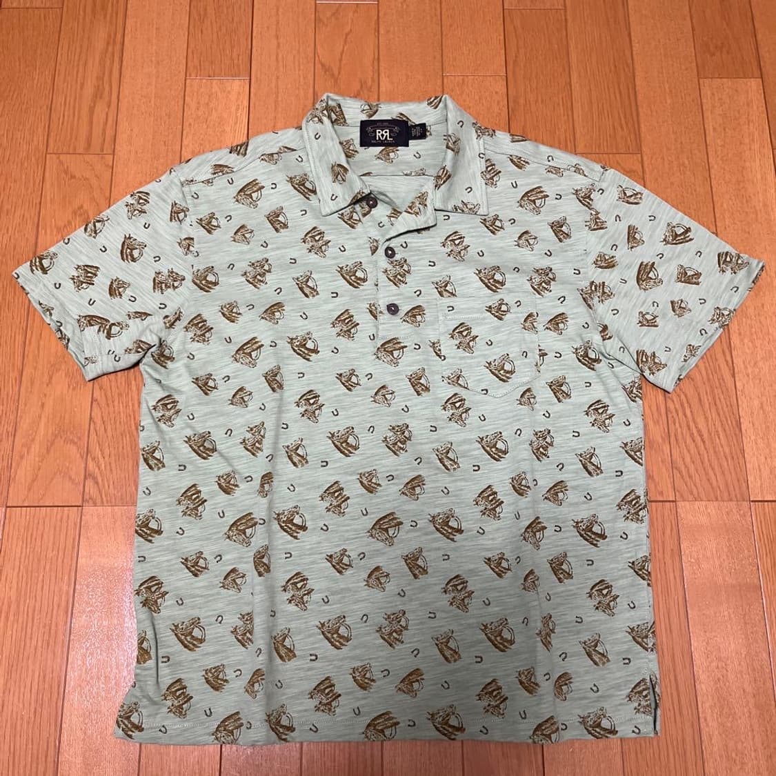 (L) 더블알엘 rrl 저지 캠프 셔츠 상품이미지2