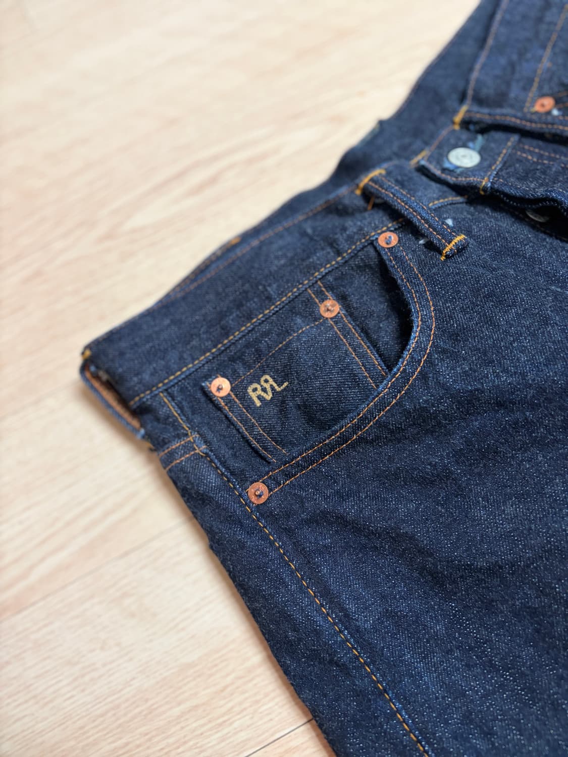 (31x32) RRL 빈파포 이스트웨스트 더블알엘 빈티지파이브포켓 데님 상품이미지3