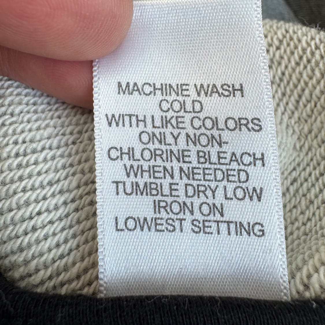 피어오브갓 컬렉션 사이드지퍼 스웻셔츠 맨투맨 상품이미지8