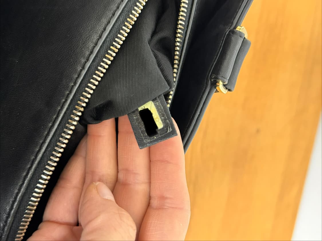 샤넬 CC로고 초코바 원통 토트백 상품이미지8