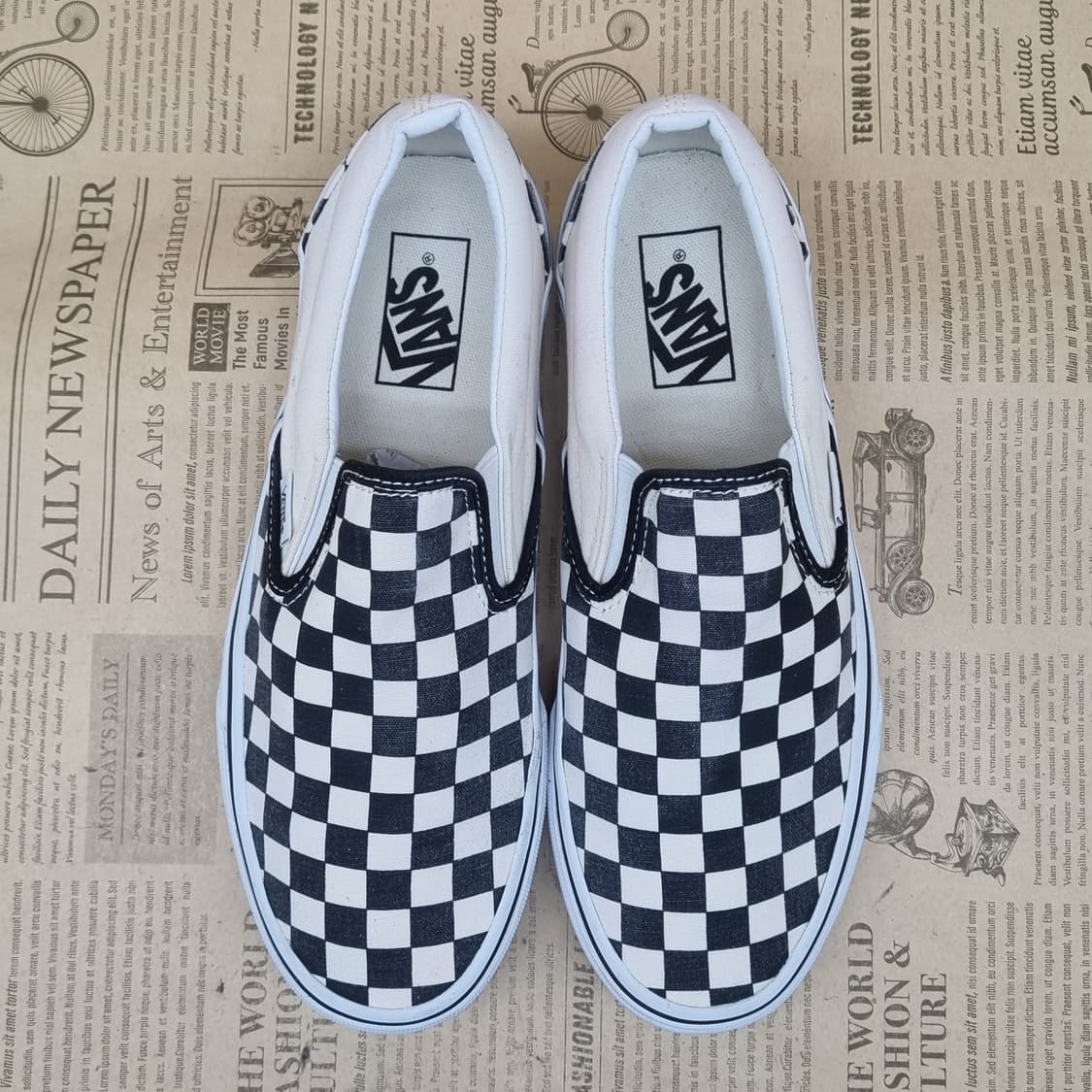 반스 체커보드 남성슬립온260 상품이미지2