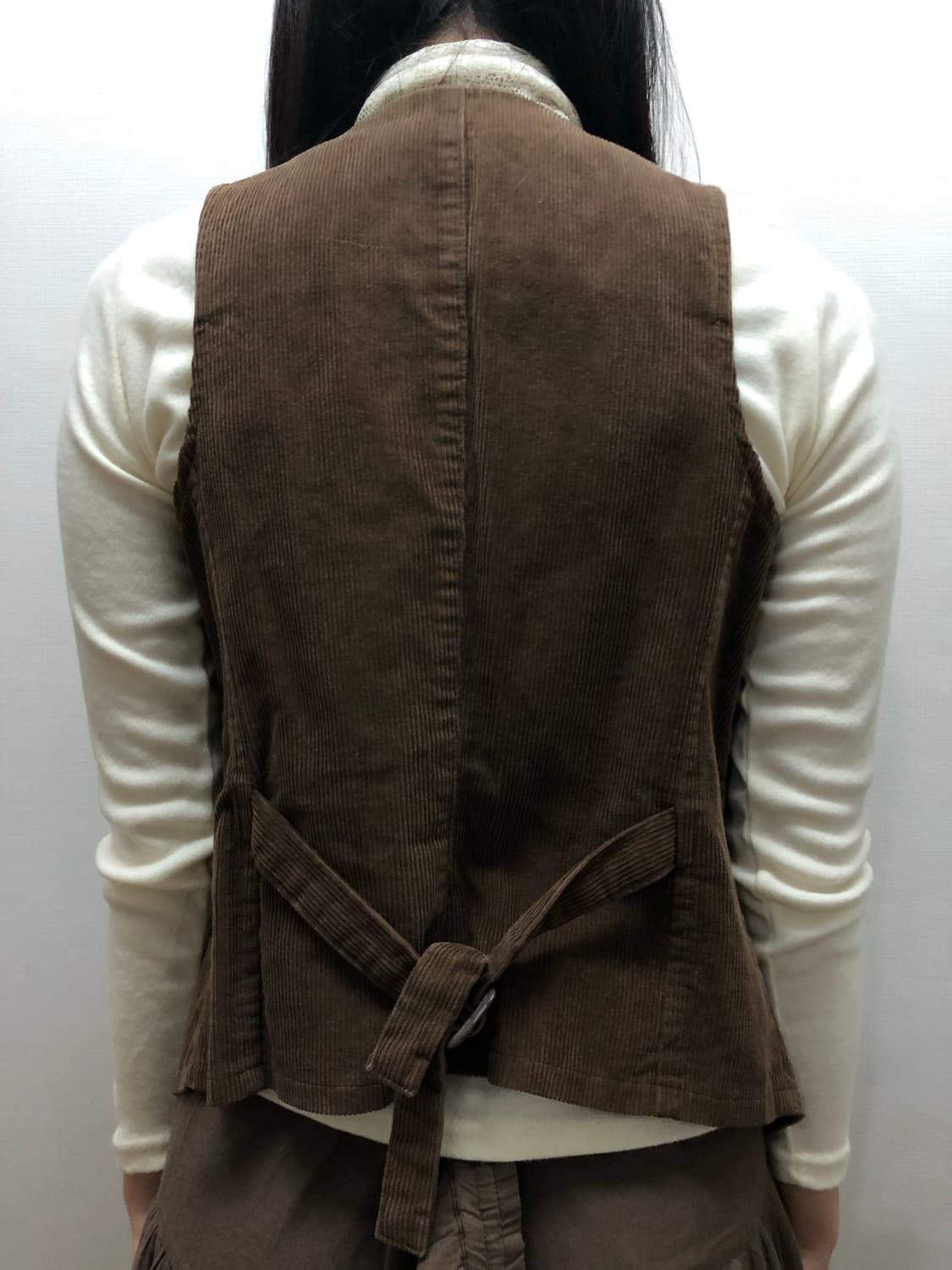 빈티지 브라운 코듀로이 버튼 베스트 상품이미지8