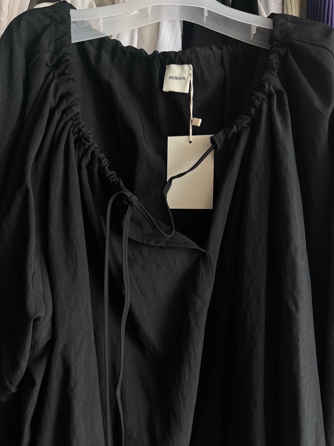 니하운 셔링 블라우스 Nox Shirring Blouse 택달린새상품 상품이미지9